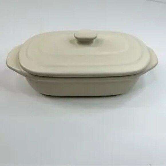 Petite Maison Wildly Delicious Ceramic Goat Cheese Baker Off White - Picture 4 of 7